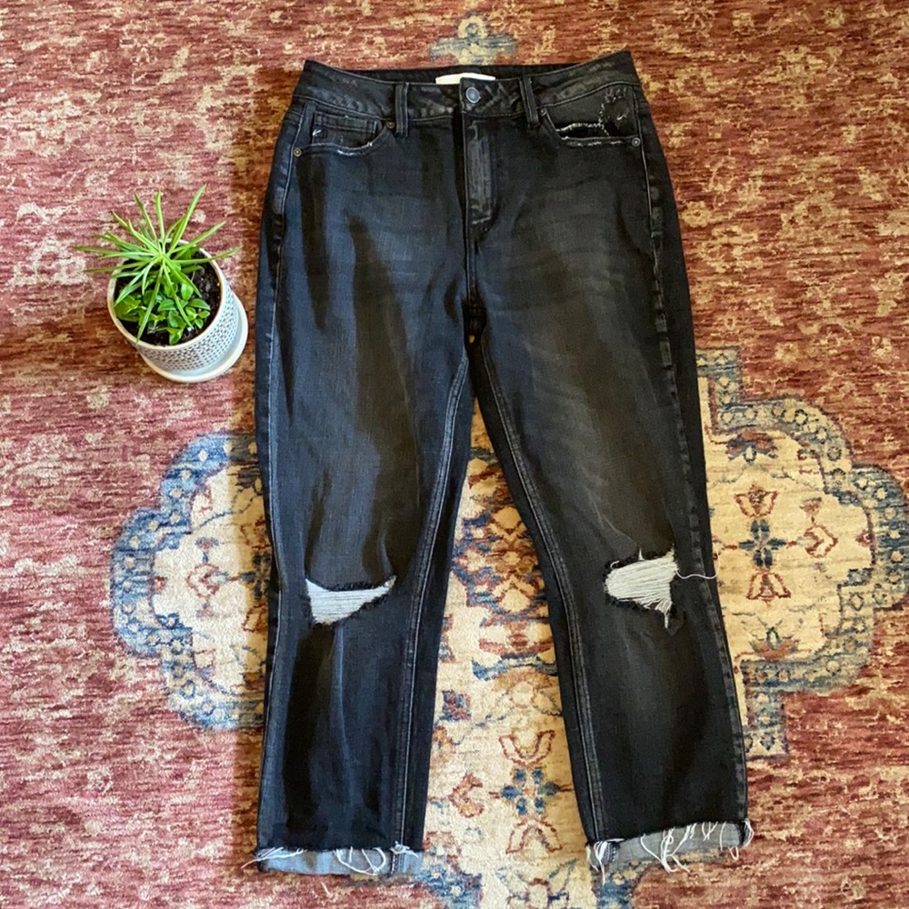 KanCan Black Wash Jeans size 9/28